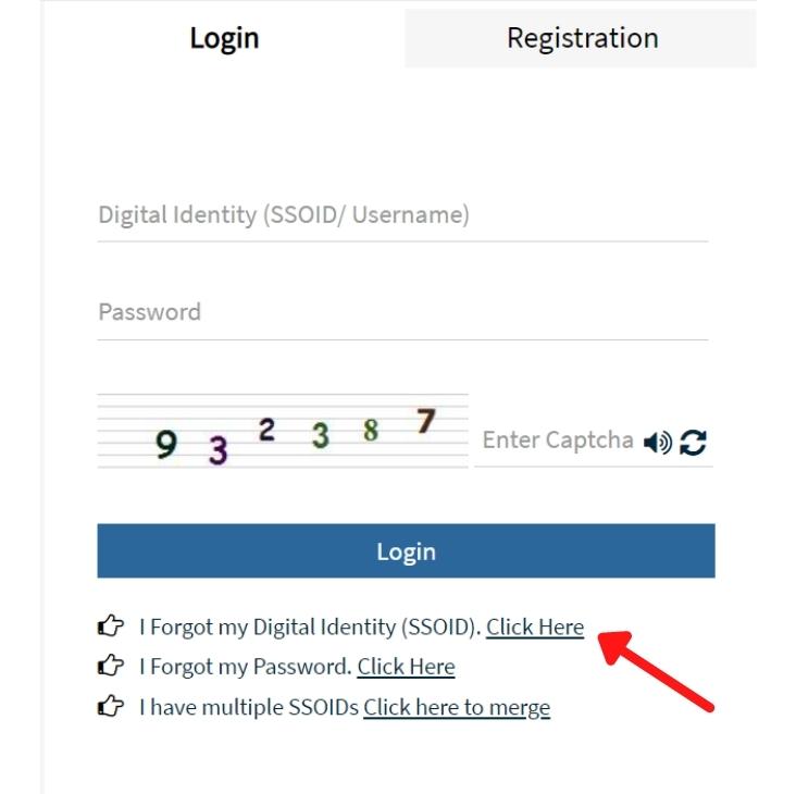 How to recover Digital ID of Raj SSO Forgot SSO ID
