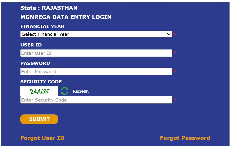 Register for Nrega Rajasthan